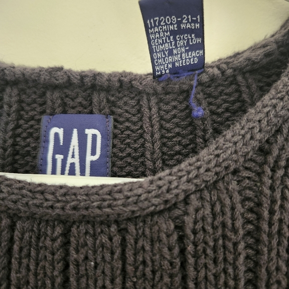 Cotton Ribbed Knit Crewneck - Picture 4 of 7